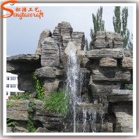 Garden Stone Artificial Rockery Resin Water Fountain